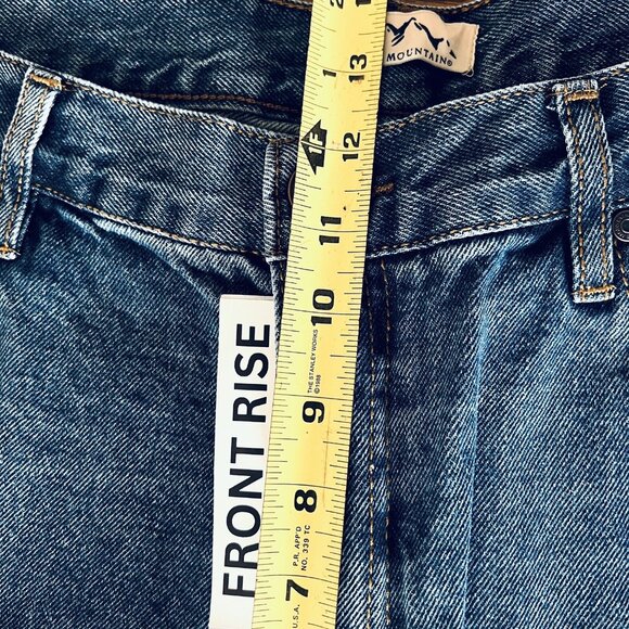 Blue Mountain Men's Denim Jeans Size 38x30 Straight Leg Regular Fit Cotton Blue - Picture 11 of 12